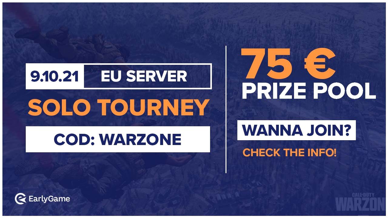 earlygame tournament warzone solos october