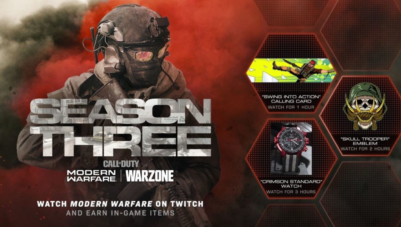 Twitch Drops for Call of Duty: Modern Warfare and Warzone - EarlyGame